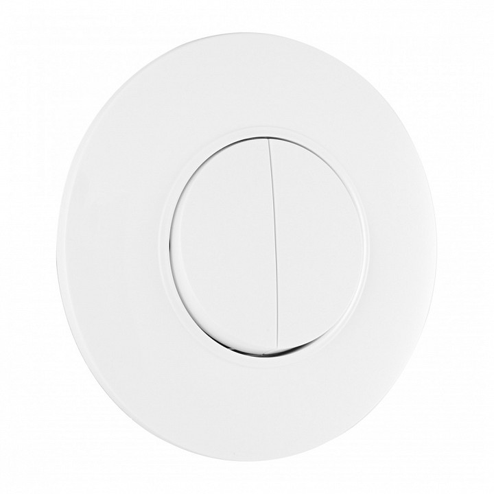 Выключатель двухклавишный arte milano set08-1 set08-1-30-2 white