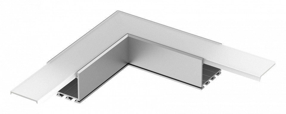 Соединитель угловой l-образный накладной arlight klus 026133