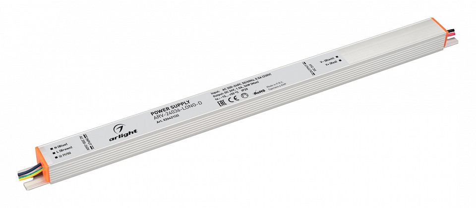 Блок питания с проводом arlight arv 026421(2)