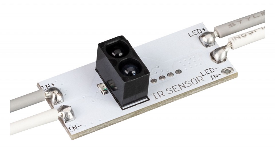 Микродиммер сенсорный для профилей с проводом arlight iris 029109(2)