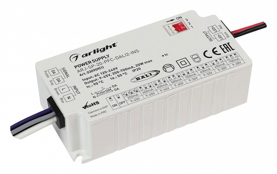 Блок питания с проводом arlight arj-sp 030909(1)