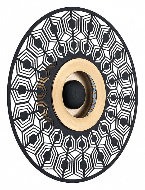 Накладной светильник arte lamp biscotto a2644ap-1go