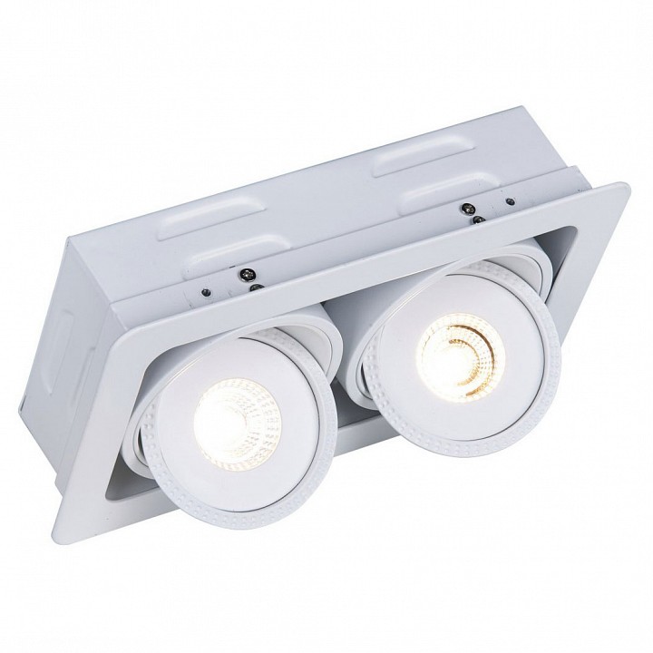 Встраиваемый светильник arte lamp studio a3007pl-2wh