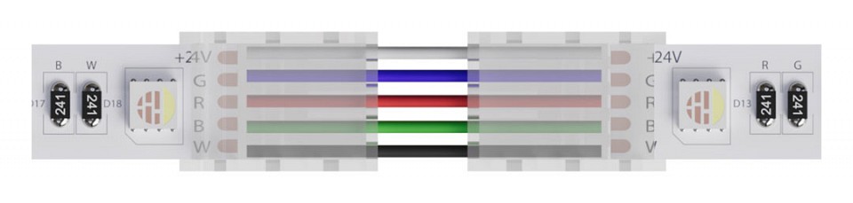 Соединитель лент гибкий arte lamp strip-accessories a31-12-rgbw