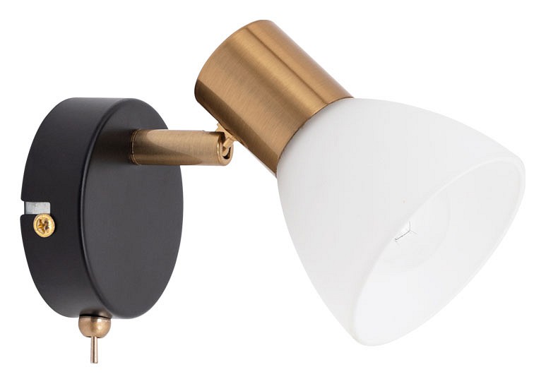 Бра arte lamp falena a3117ap-1bk