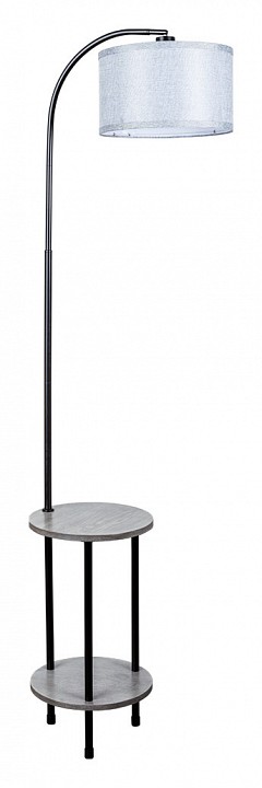 Стол журнальный с торшером arte lamp combo a4055pn-1bk
