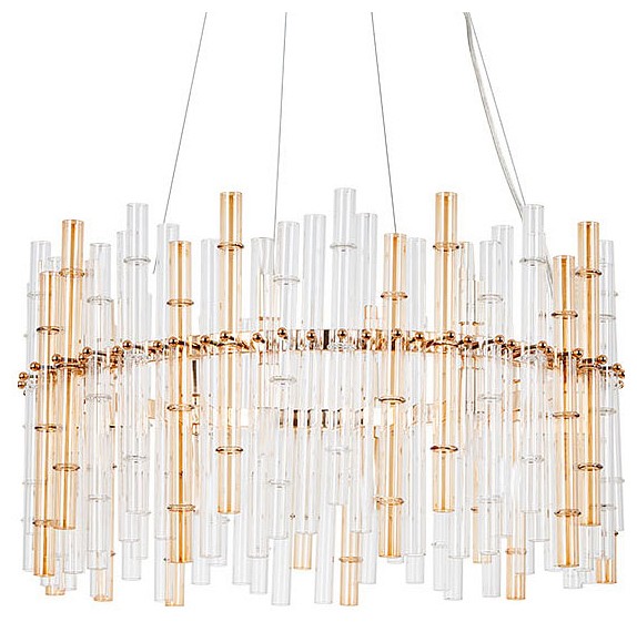 Подвесной светильник arte lamp crystalla a4111lm-16go