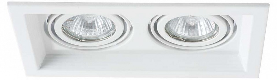 Встраиваемый светильник arte lamp canis a6661pl-2wh
