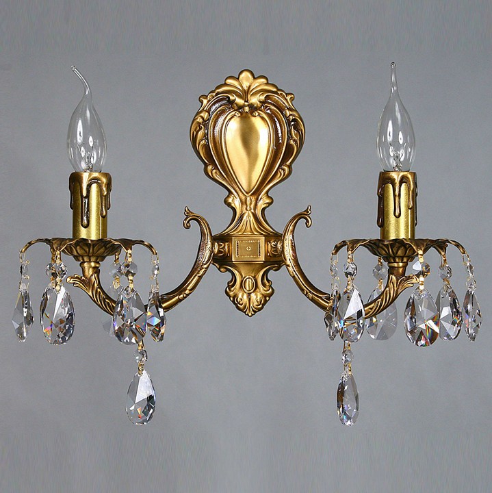 Бра ambiente by brizzi benisa 2226/2 ab tear drop