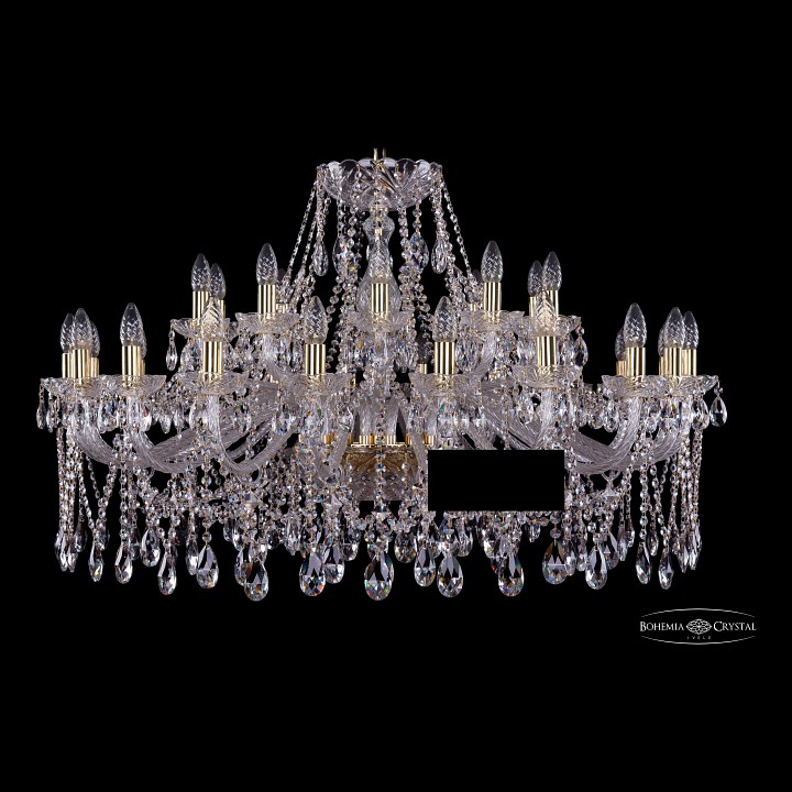 Подвесная люстра bohemia ivele crystal 1413 1413/20+10/400/g