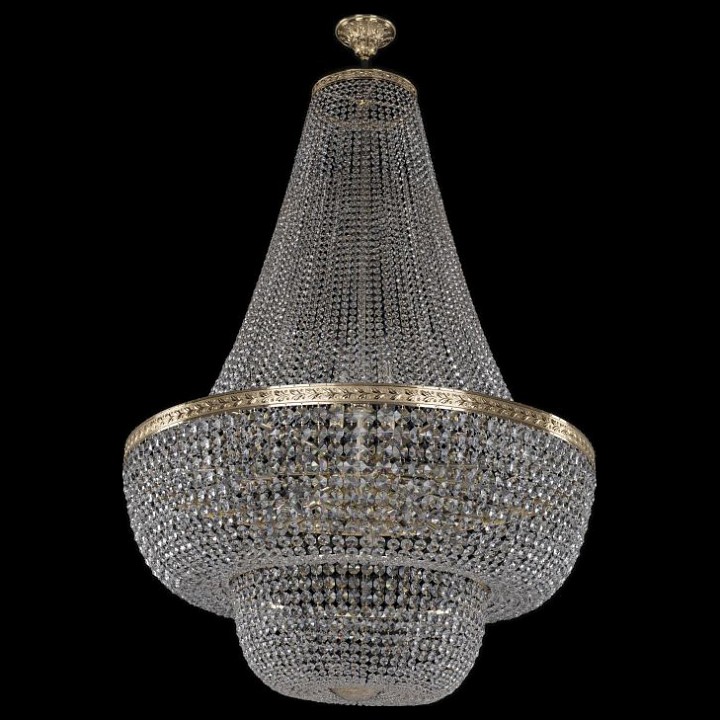 Светильник на штанге bohemia ivele crystal 1910 19101/h2/100iv g