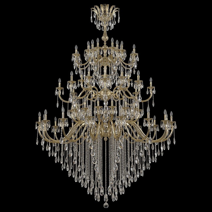 Подвесная люстра bohemia ivele crystal 7218 72118/32+16+16/755/3d b g y3