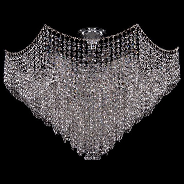 Светильник на штанге bohemia ivele crystal 7707 77071/77 ni