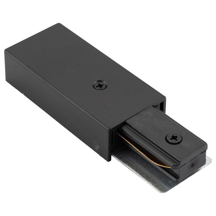 Токопровод концевой denkirs dk track black tr1100-bk