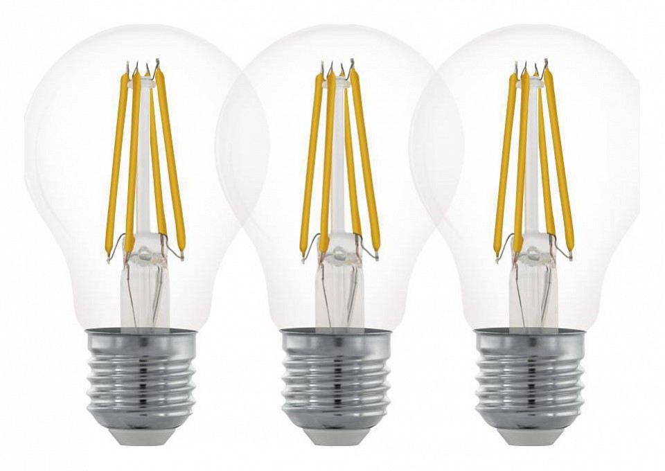 Набор ламп светодиодных eglo промо lm_led_e27 e27 6.5вт 2700k 12887
