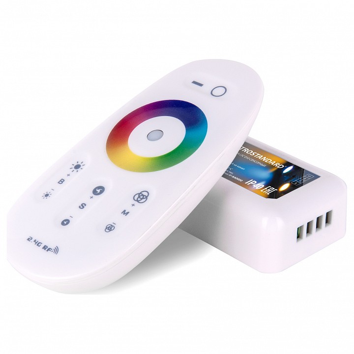 Контроллер цвета rgb elektrostandard аксессуары для светодиодных лент 12/24v a042958