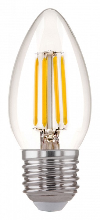 Лампа светодиодная elektrostandard свеча f e27 9вт 3300k a048668