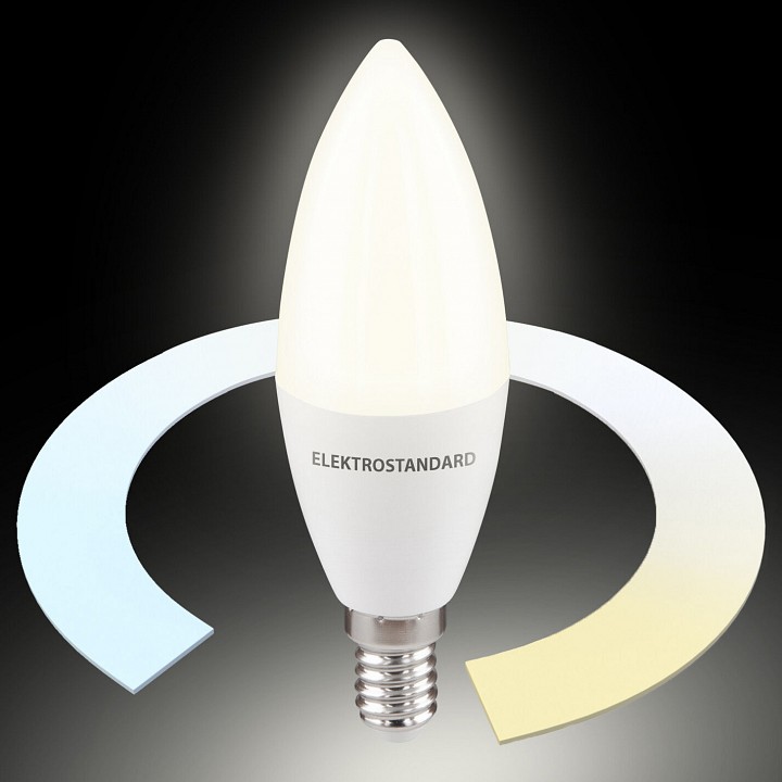 Лампа светодиодная с управлением через wi-fi elektrostandard умная лампа свеча ble2779