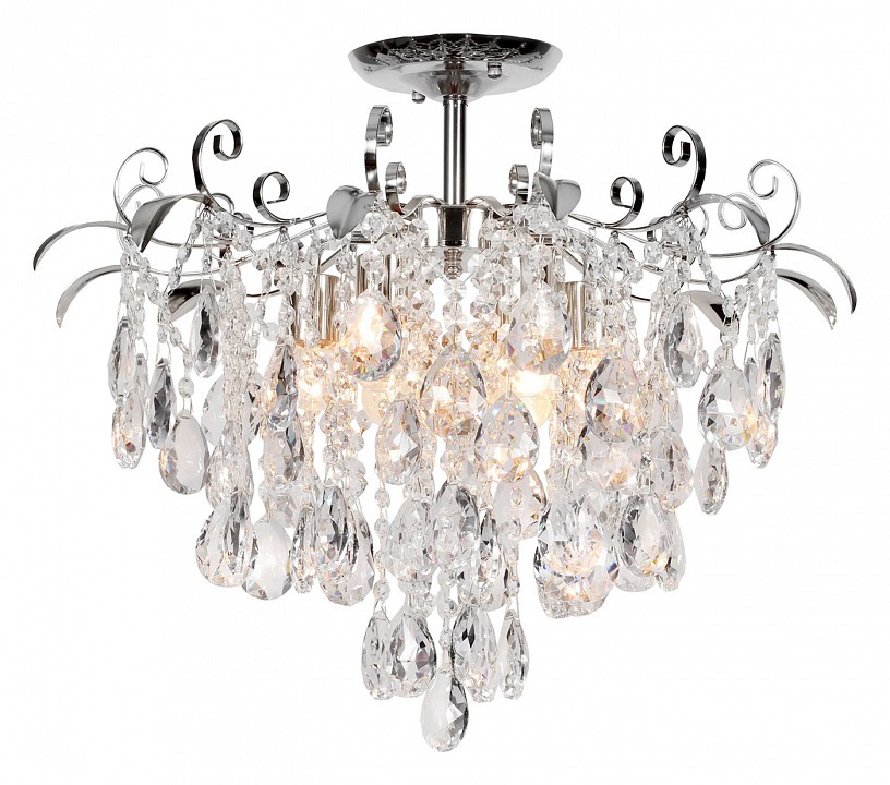 Люстра на штанге escada kelly 1123/6pl chrome