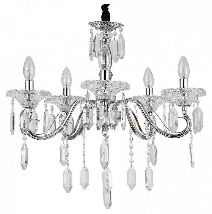 Подвесная люстра escada fantail 2111/5p chrome