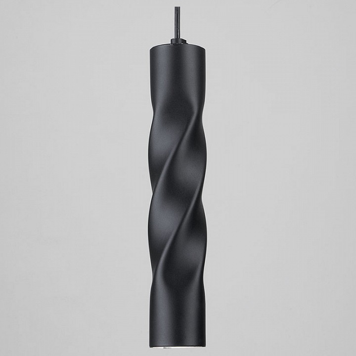 Подвесной светильник eurosvet scroll 50136/1 led черный