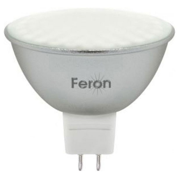 Лампа светодиодная feron lb-26 gu5.3 7вт 2700k 25235