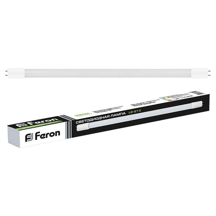 Лампа светодиодная feron lb-213 g13 10вт 4000k 25497