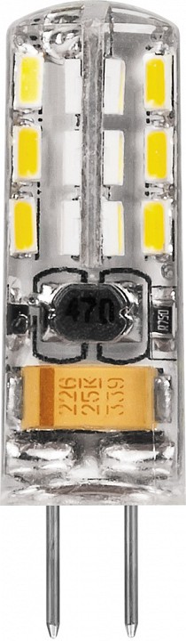 Лампа светодиодная feron saffit lb-420 g4 2вт 2700k 25858