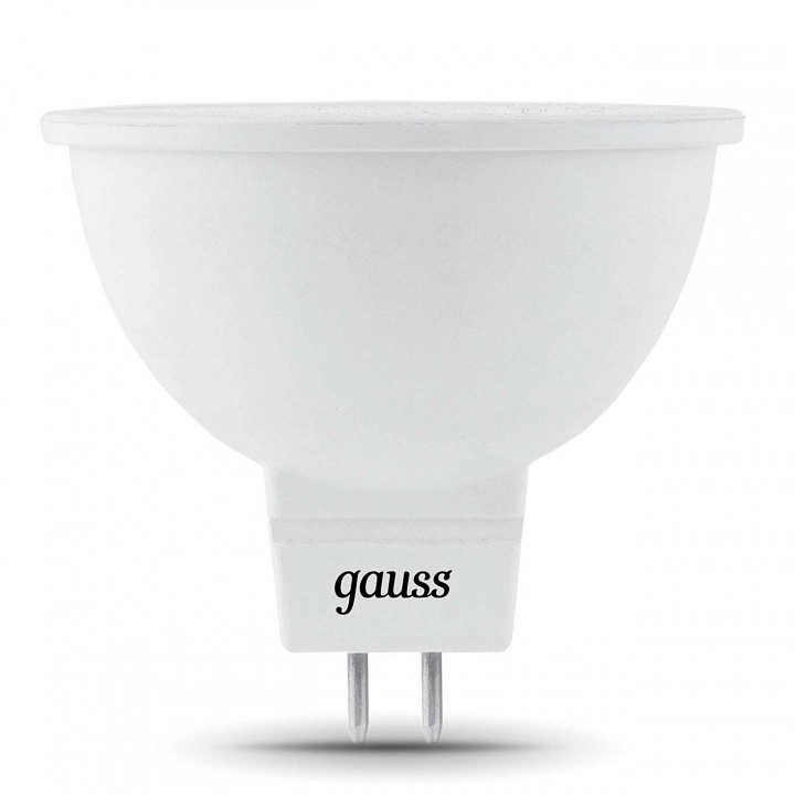 Лампа светодиодная gauss 1015 gu5.3 5вт 3000k 101505105