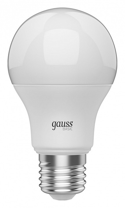 Лампа светодиодная gauss basic e27 12вт 4100k 202402212