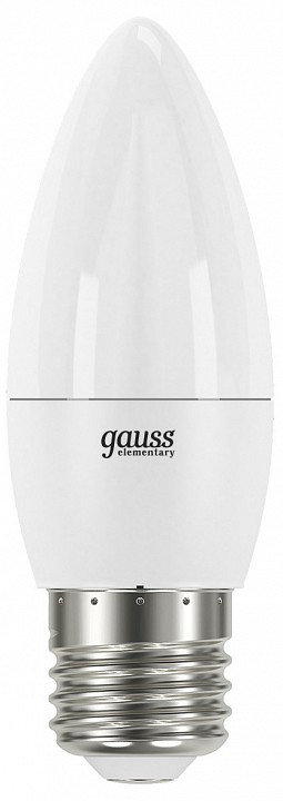 Лампа светодиодная gauss elementary e27 12вт 6500k 30232
