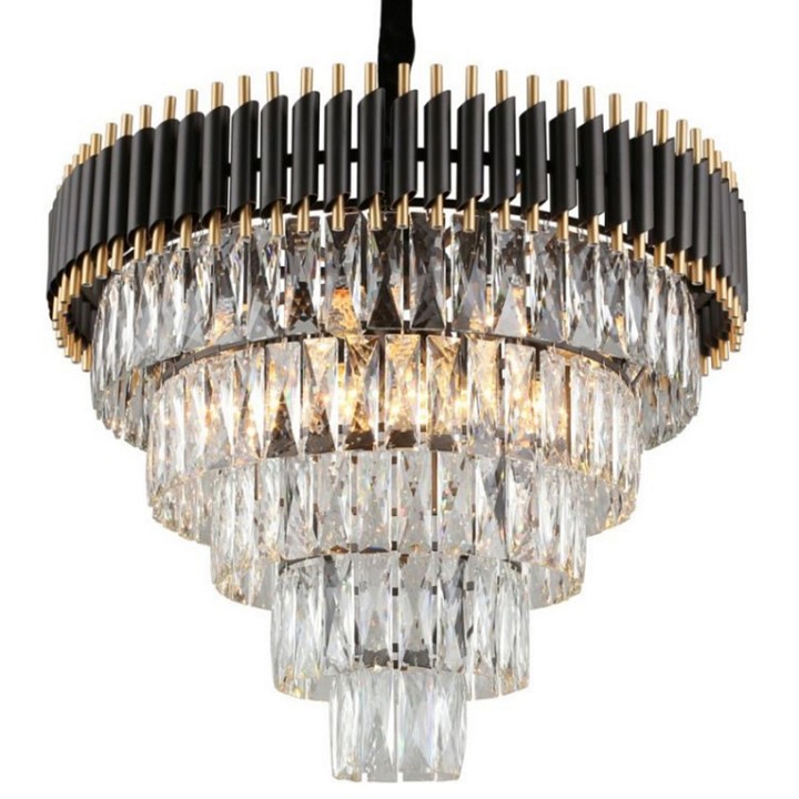 Подвесная люстра imperiumloft empire black chandelier crystal 40.2862
