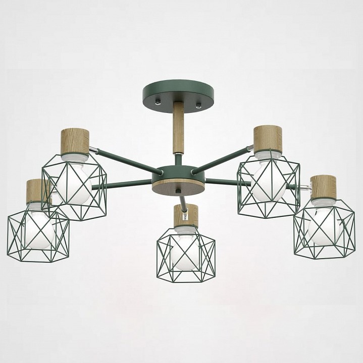 Люстра на штанге imperiumloft corf green corf-b01