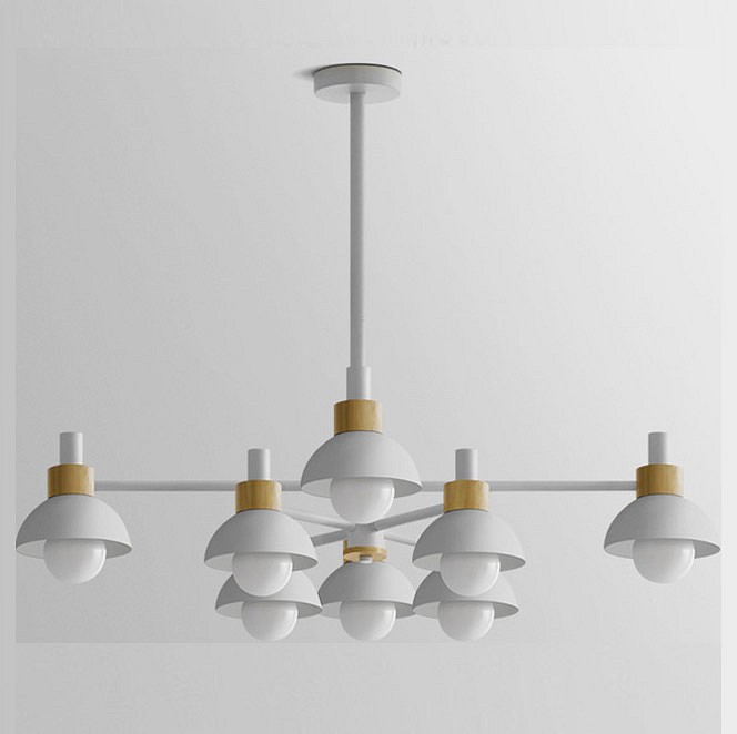 Люстра на штанге imperiumloft fanta a lights white fanta_a01