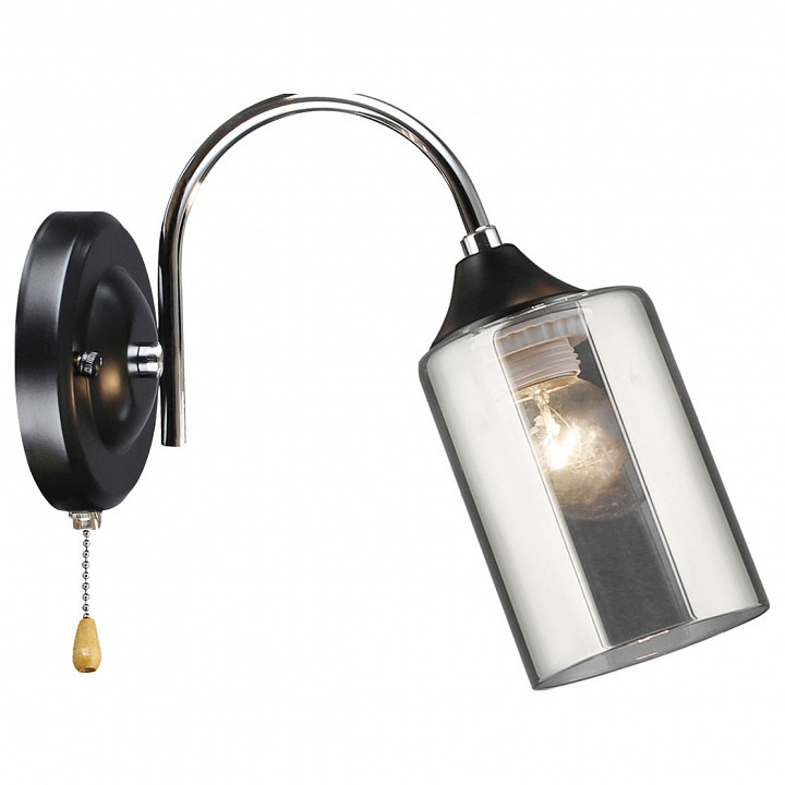 Бра imex md.2195 md.2195-1-w-bk+ch