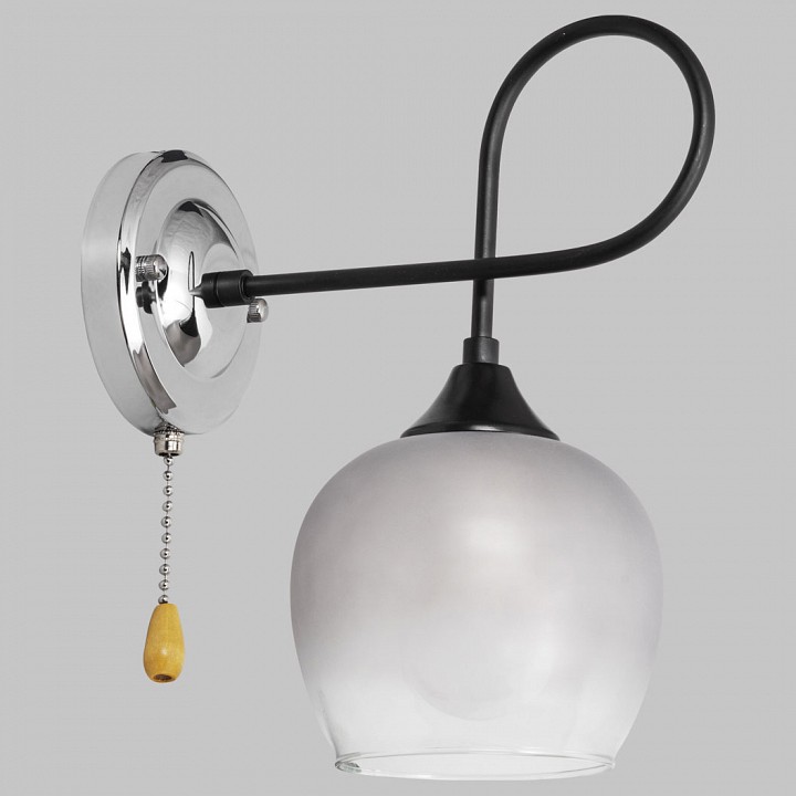 Бра imex md.4243 md.4243-1-w-bk+ch
