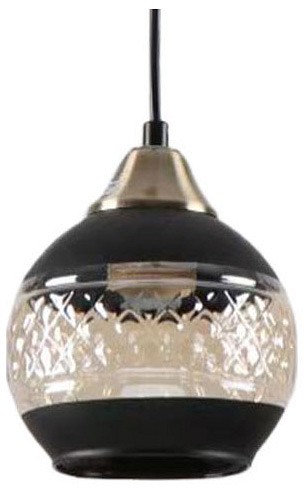Подвесной светильник imex md.51851 md.51851-1-p-bk+ab
