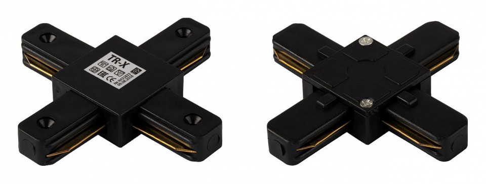 Соединитель x-образный для треков imex трек 1 bk tr-x bk