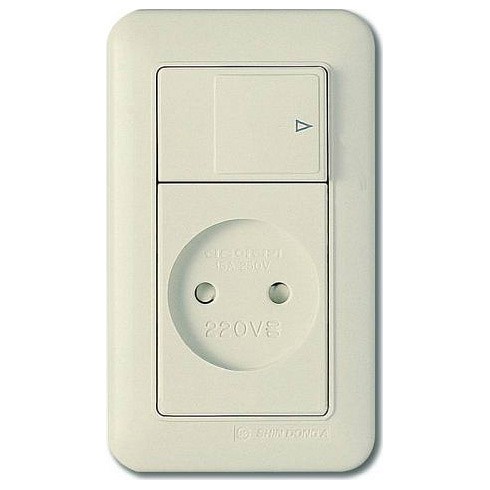 Розетка без заземления imex 1022 wst 1022