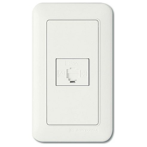 Розетка телефонная rj-11 imex 1423 wst 1423 wh