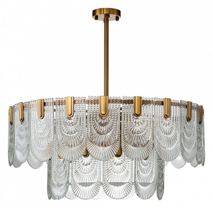 Люстра на штанге indigo salice 12022/a/9r brass