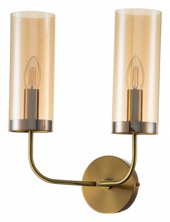 Бра indigo balletto 13014/2w brass