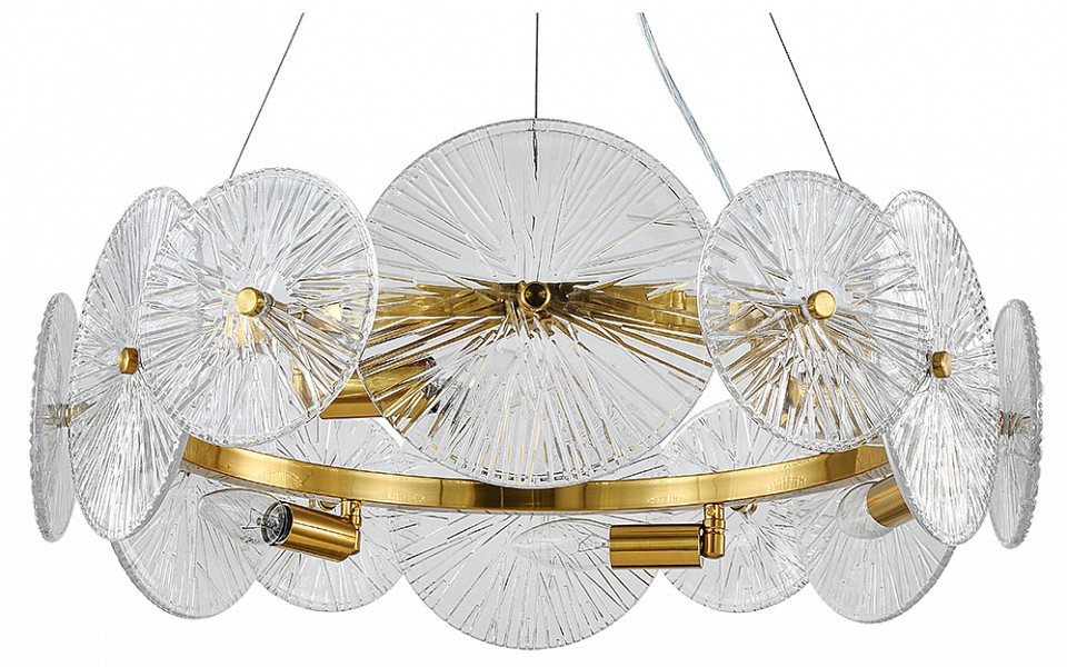 Подвесной светильник indigo miele 12021/6p brass