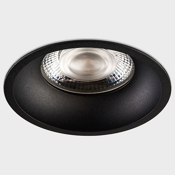 Встраиваемый светильник italline it08 it08-8032 black 4000k