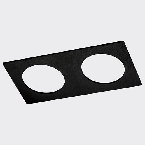 Рамка на 2 светильника italline sp sp 02 black