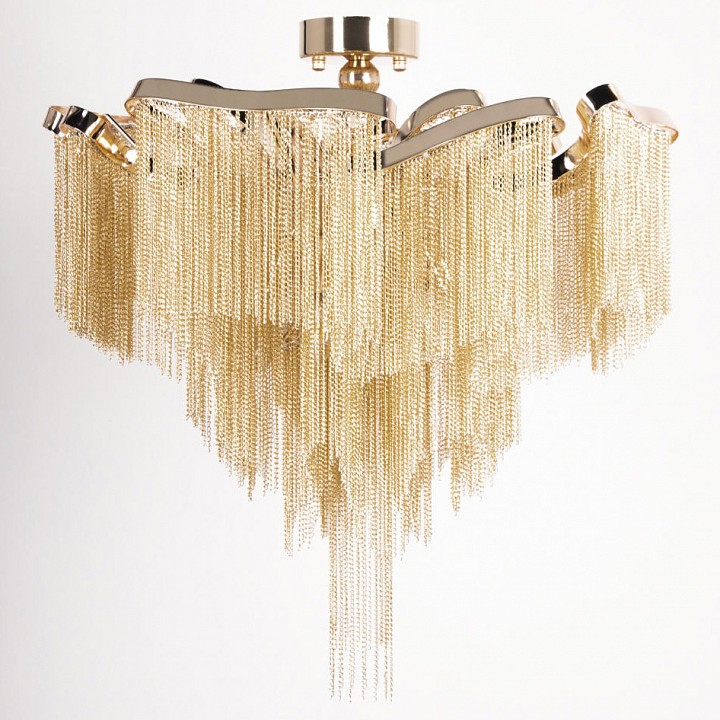 Люстра на штанге loft it stream 10208/600c gold