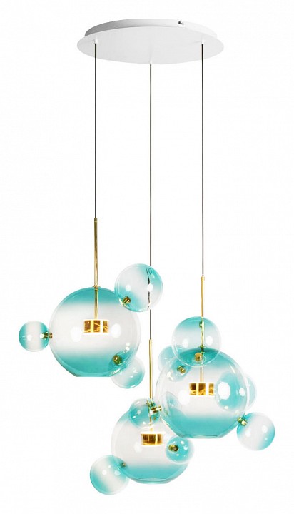 Подвесной светильник loft it bolle 2027-d3 blue