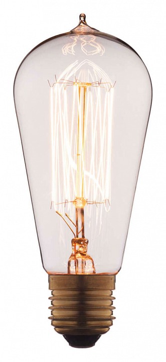 Лампа накаливания loft it edison bulb e27 40вт 2700k 6440-sc