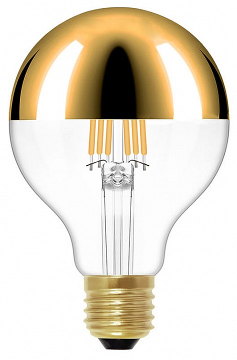 Лампа светодиодная loft it edison bulb e27 6вт 3000k g80led gold