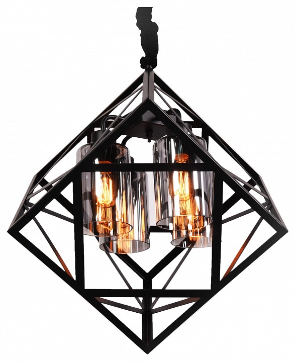 Подвесная люстра lumina deco brutte ldp 11339-4 bk